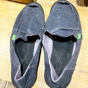 Sanuk pick pocket fleece flats - women’s 11